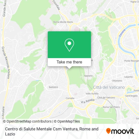 Centro di Salute Mentale Csm Ventura map