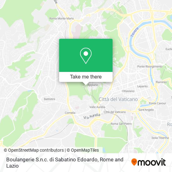 Boulangerie S.n.c. di Sabatino Edoardo map