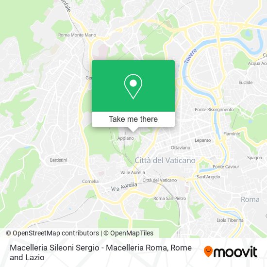 Macelleria Sileoni Sergio - Macelleria Roma map