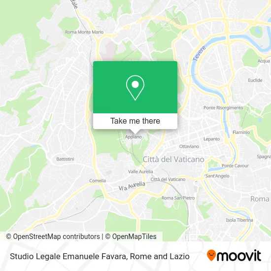 Emanuele Favara Legal Studio map