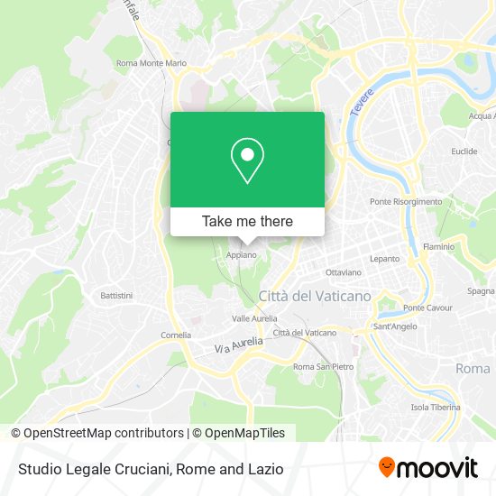 Studio Legale Cruciani map