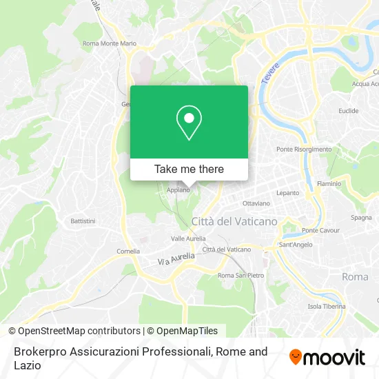 Brokerpro Professional Insurance map