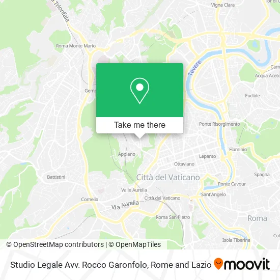Rocco Garonfolo Legal Studio map