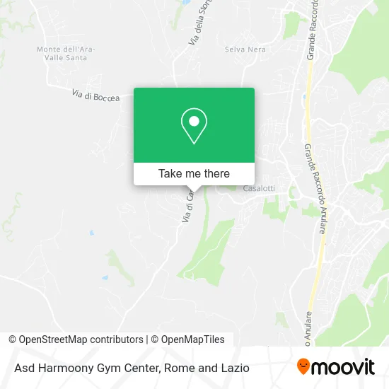 Harmoony Gym Center map