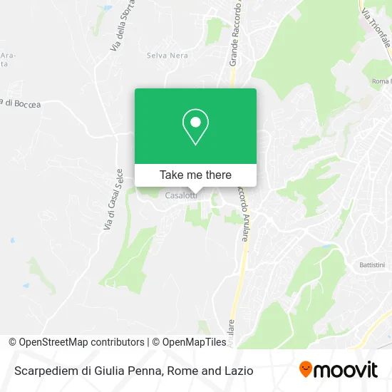 Scarpediem by Giulia Penna map