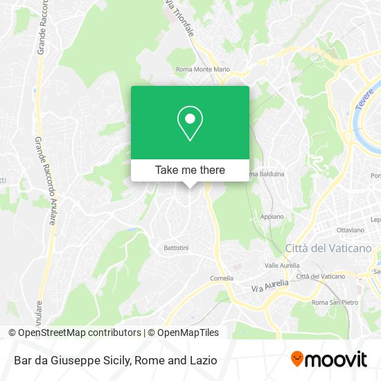 Bar da Giuseppe Sicily map