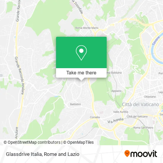 Glassdrive Italia map