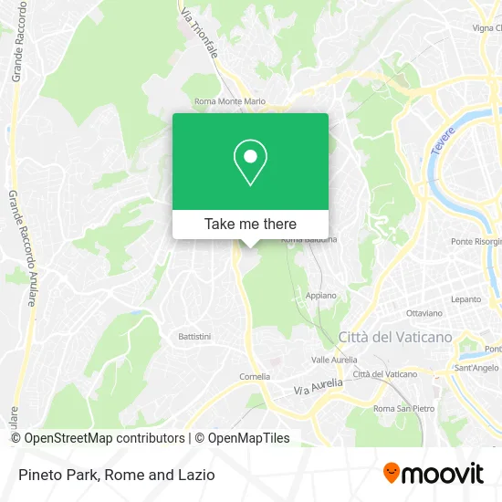 Pineto Park map