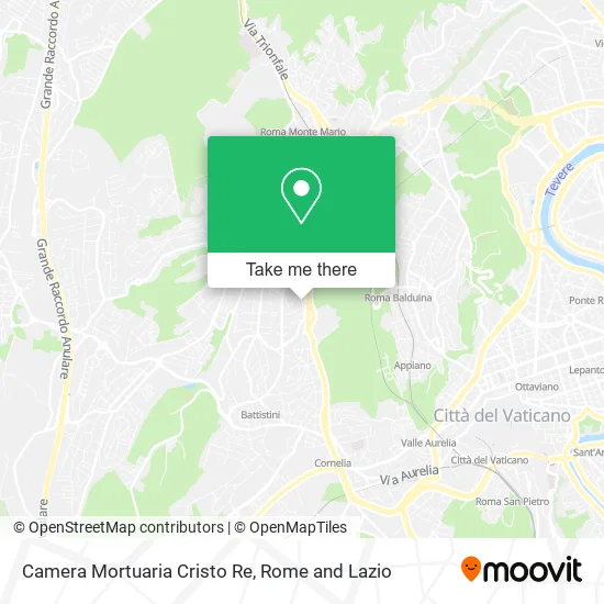 Mortuary Chamber Christ the King map