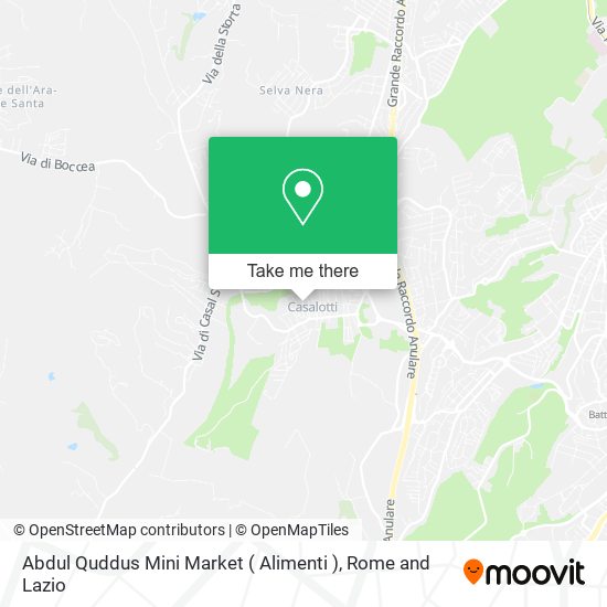 Abdul Quddus Mini Market ( Alimenti ) map