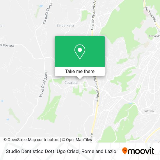 Studio Dentistico Dott. Ugo Crisci map