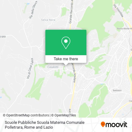 Scuole Pubbliche Scuola Materna Comunale Polletrara map