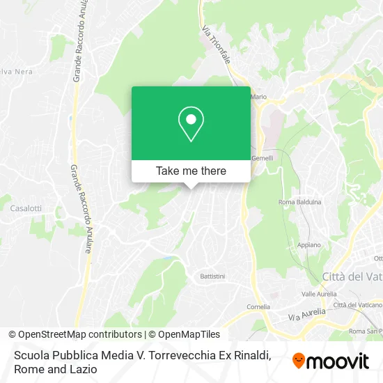 V. Torrevecchia Public Middle School map