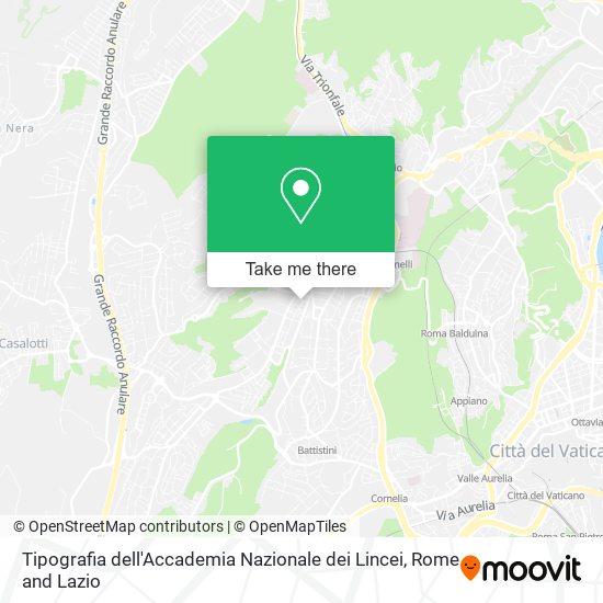 Tipografia dell'Accademia Nazionale dei Lincei map