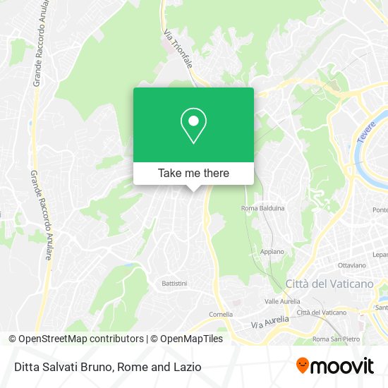 Ditta Salvati Bruno map