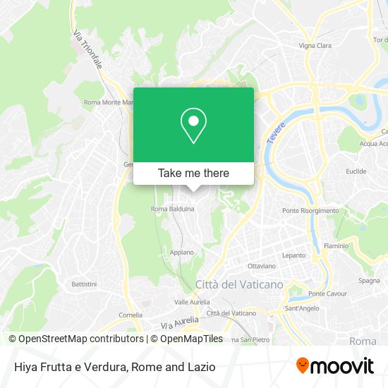 Hiya Frutta e Verdura map