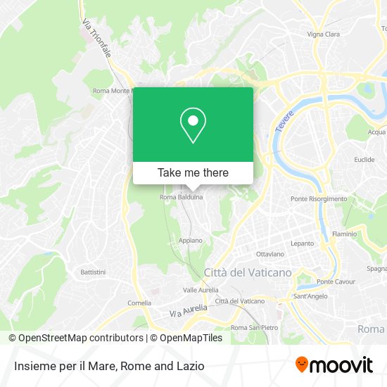 Insieme per il Mare map