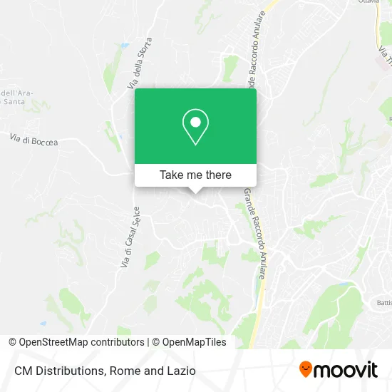 CM Distributions map