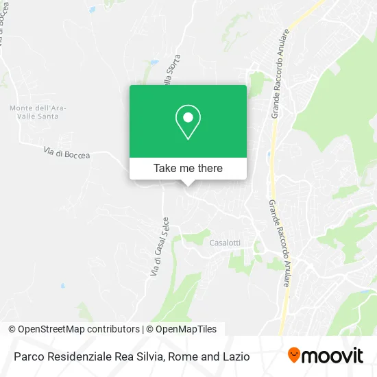 Rea Silvia Residential Park map