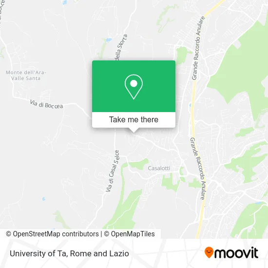 University of Ta map