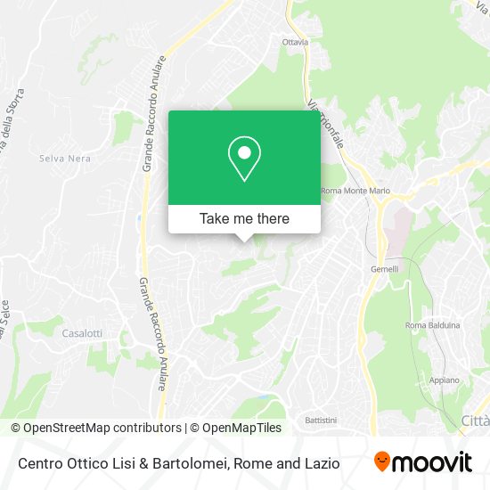 Centro Ottico Lisi & Bartolomei map