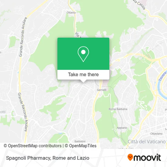Spagnoli Pharmacy map