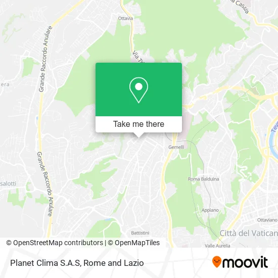 Planet Clima SAS map