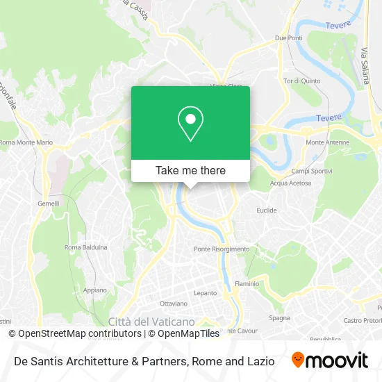 De Santis Architetture & Partners map