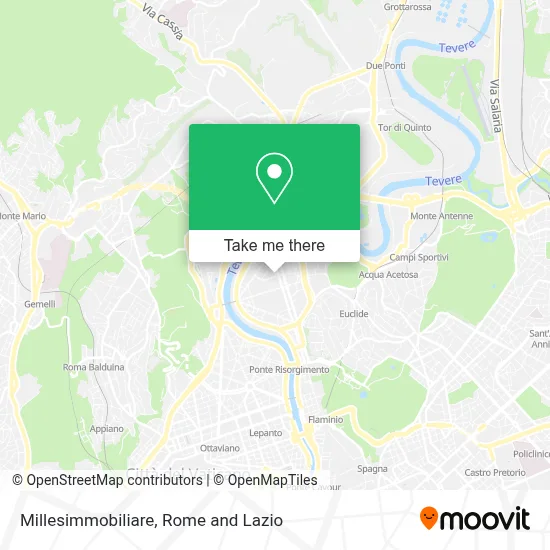 Millesimmobiliare map