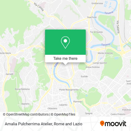 Amalia Pulcherrima Atelier map