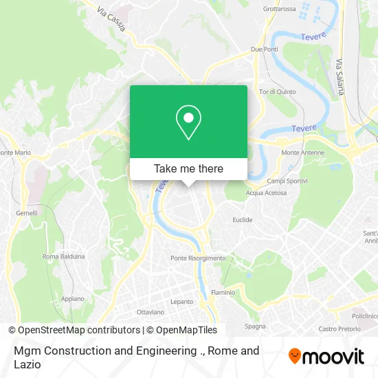 Mgm Construction and Engineering . map