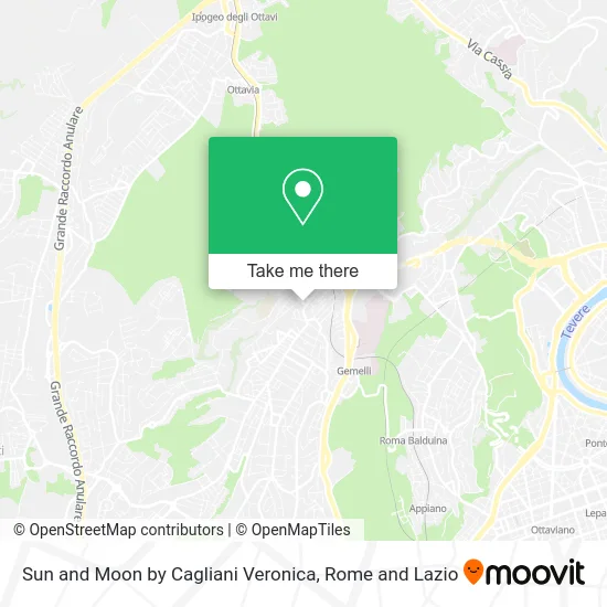 Sun and Moon by Cagliani Veronica map