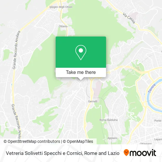 Solivetti Glass and Frames map