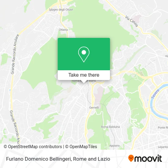 Furlano Domenico Bellingeri map