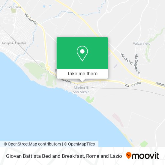 Giovan Battista Bed and Breakfast map