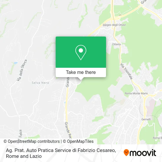 Auto Practice Agency Pratica Service by Fabrizio Cesareo map