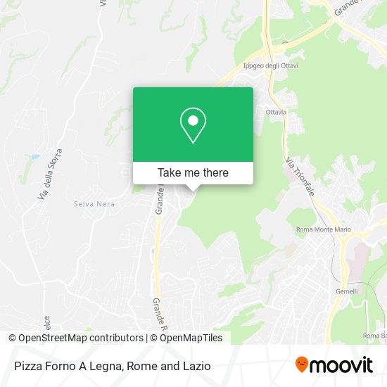 Pizza Forno A Legna map