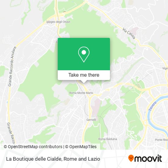 La Boutique delle Cialde map