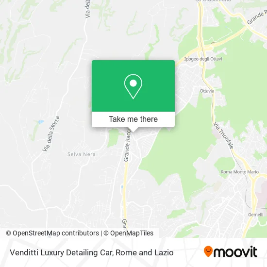 Venditti Luxury Car Detailing map