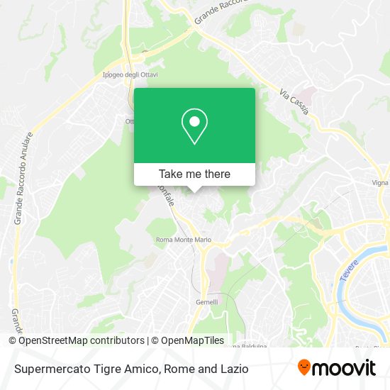 Supermercato Tigre Amico map