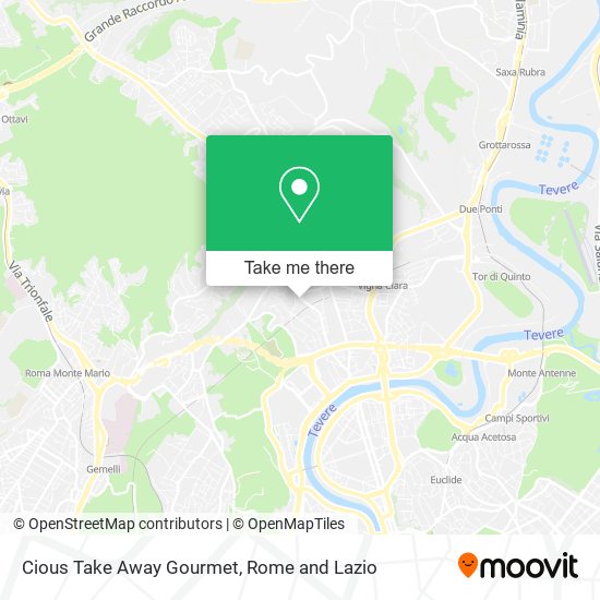 Cious Take Away Gourmet map