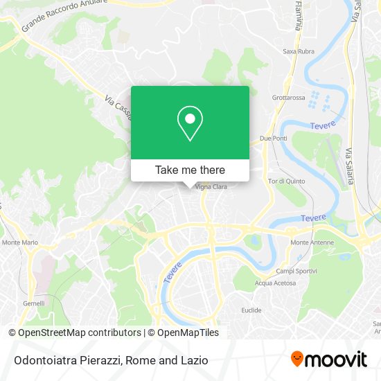 Odontoiatra Pierazzi map