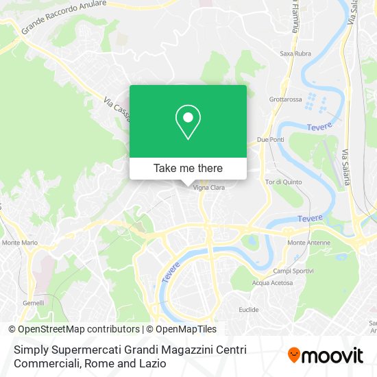 Simply Supermercati Grandi Magazzini Centri Commerciali map