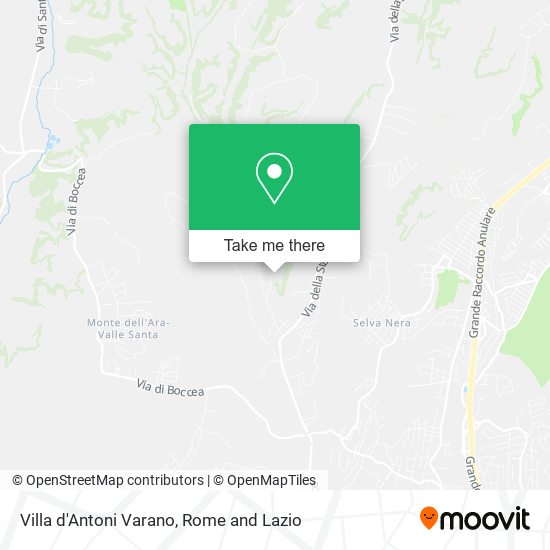 Villa d'Antoni Varano map
