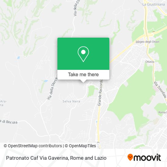 Patronato Caf Via Gaverina map