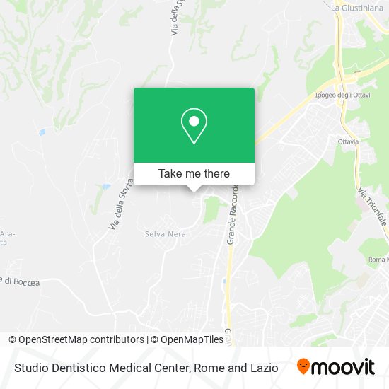 Studio Dentistico Medical Center map