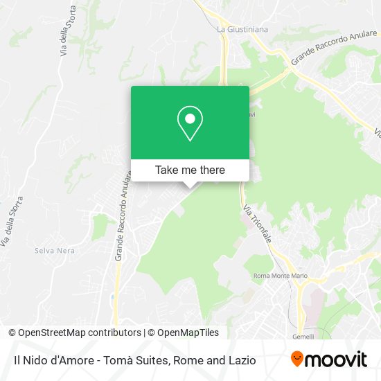 Il Nido d'Amore - Tomà Suites map