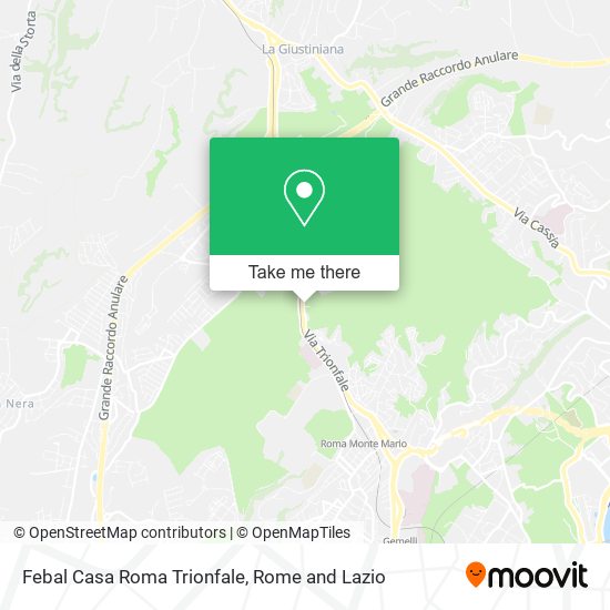 Febal Casa Roma Trionfale map