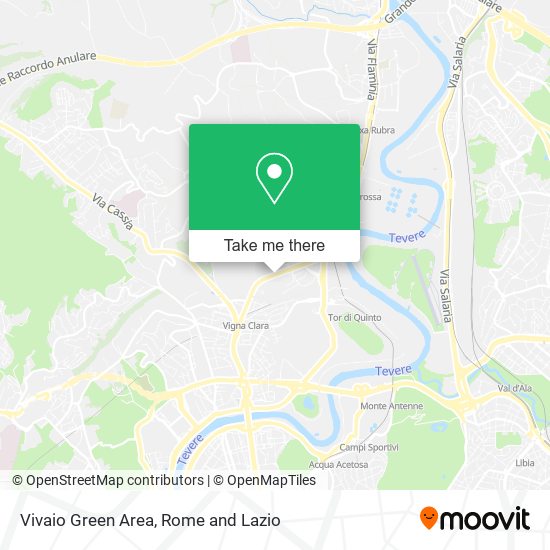 Vivaio Green Area map