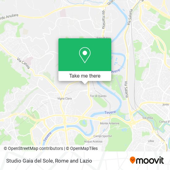 Studio Gaia del Sole map